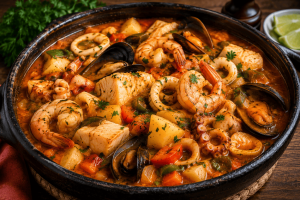 Caldeirada de Frutos do Mar: Receita Fácil e Saborosa